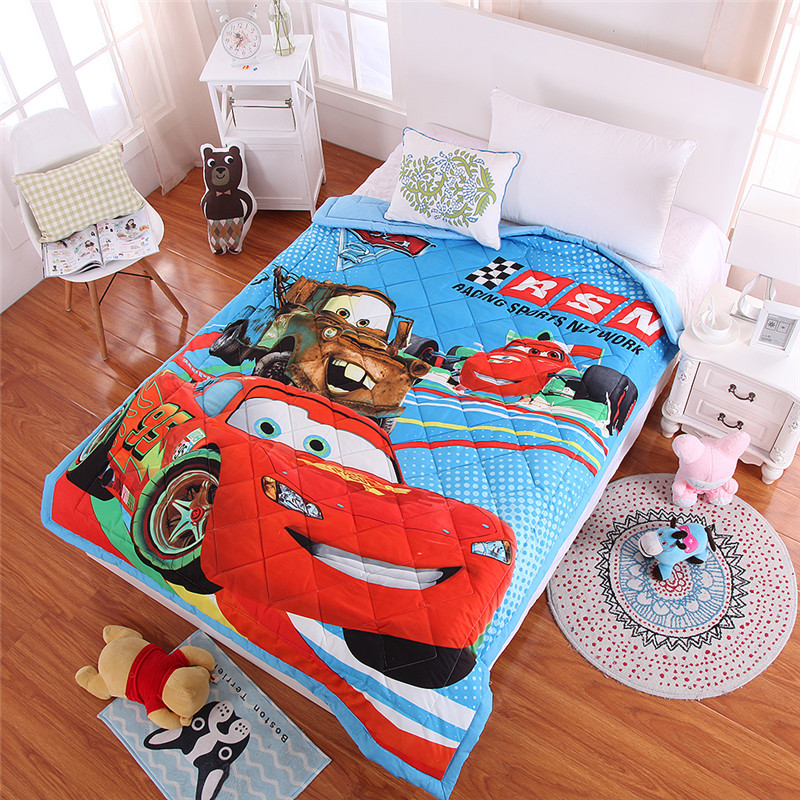 Minnie Mickey Mouse Thin Comforter Disney 3d Cartoon Summer Quilt Cotton Cover Child Boy Bedroom Soft Blanket Girl Bedspread