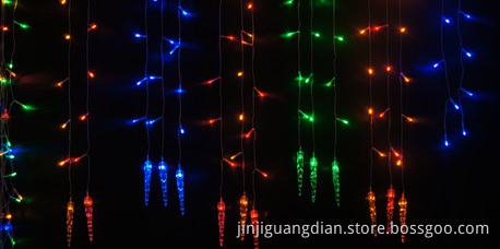 led icicle lights outdoor