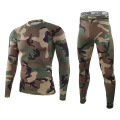 ESDY Men Camouflage Thermal Underwear Set Long Johns Functional Long Johns Training Camo Sports Run Tracksuit Outdoor Underwear