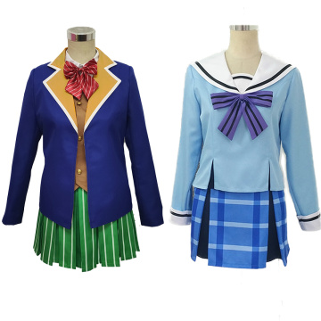 Happy Sugar Life Cosplay Costume Matsuzaka Satou Cosplay Koube Shio Cos Women Costume Girls School Uniforms Sailor Suits