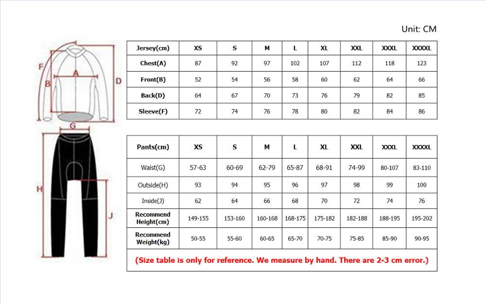 2020 BIEHLER Cycling Jersey Set Bicycle Clothing Winter Thermal Fleece Triathlon Pro Biking Man Riding MTB Bike Clothes Ciclismo