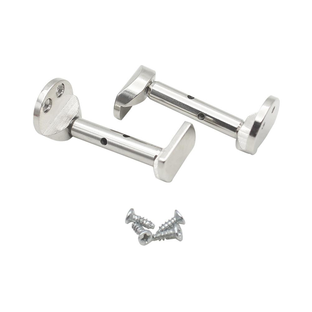 New arrival 2pcs/set Violin Adjustable Plating Copper Chinrest Clamps for 3/4 4/4 Violin Screws Violin Accessory Kit