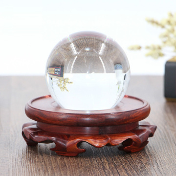 Red Rosewood Round Vase Base Aquarium Teapot Strange Stone Urn Flowerpot Buddha Furnishing Articles Root Carving