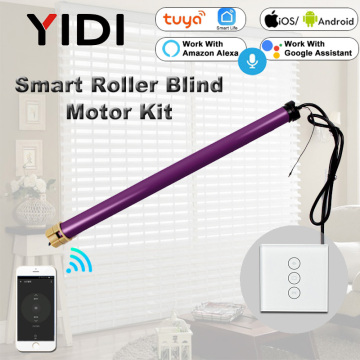 35mm Tubular Motor Roller Blinds Shutter Motor 110V 220V Electirc Smart Wifi Curtain Motorized Rolling Blinds Tuya Smart Home