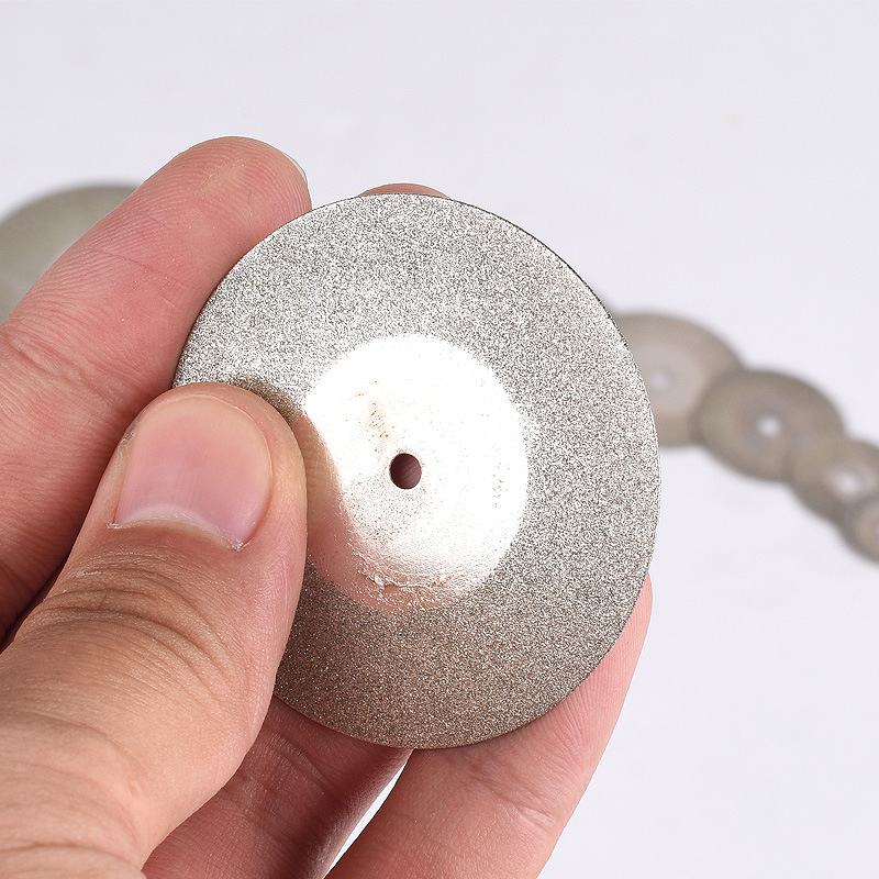 10pcs 16-50MM Diamond Grinding Cutting Wheel Disc Sharpener Abrasive Disks with 2X Connecting Shank for Dremel Rotary Tools