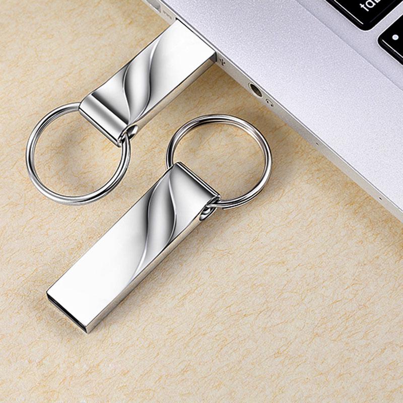 Mini usb 2.0 pendrive usb flash drive 64GB 32GB 16GB 8GB 4GB Metal Pen Drive portable 128GB cle usb stick storage devices