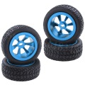 4Pcs 30mm RC Car Tires & Wheels For WLtoys 1/28 K969 K989 K999 P929 4WD Short Course Drift Off Road Rally Upgrade Parts