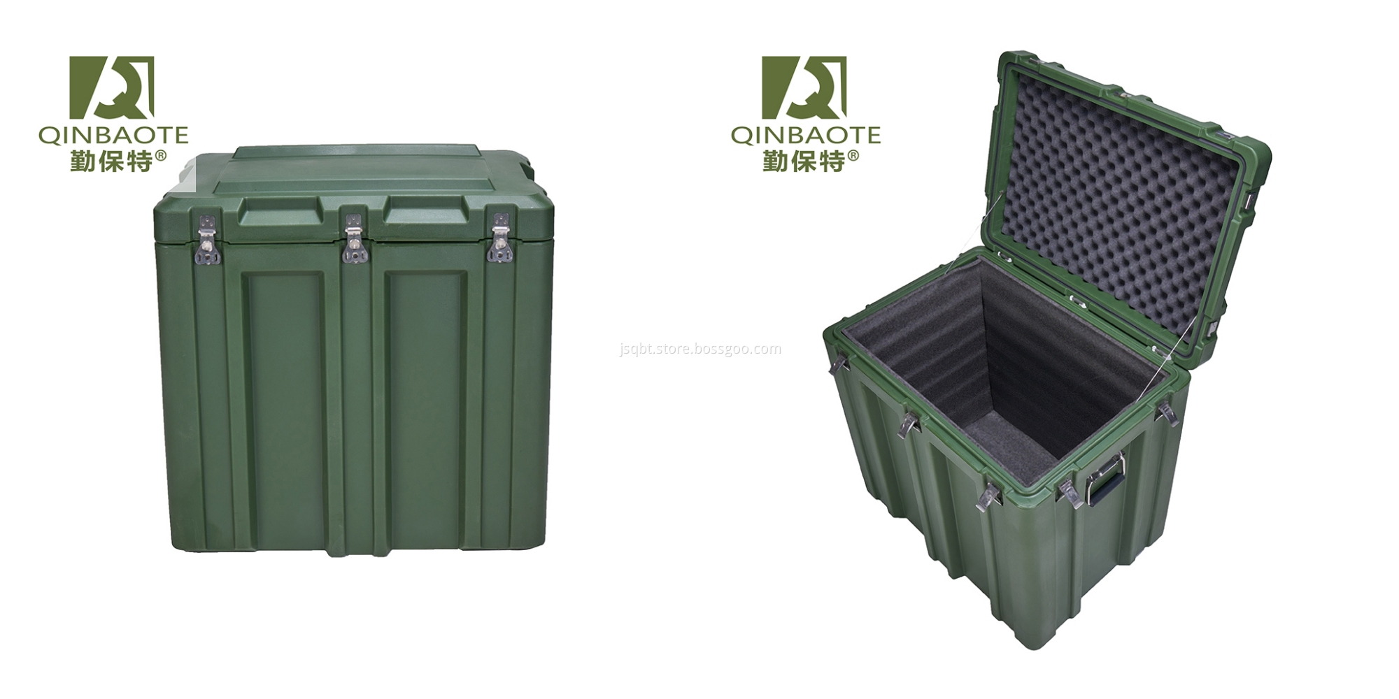 Medium equipment rotomolding case