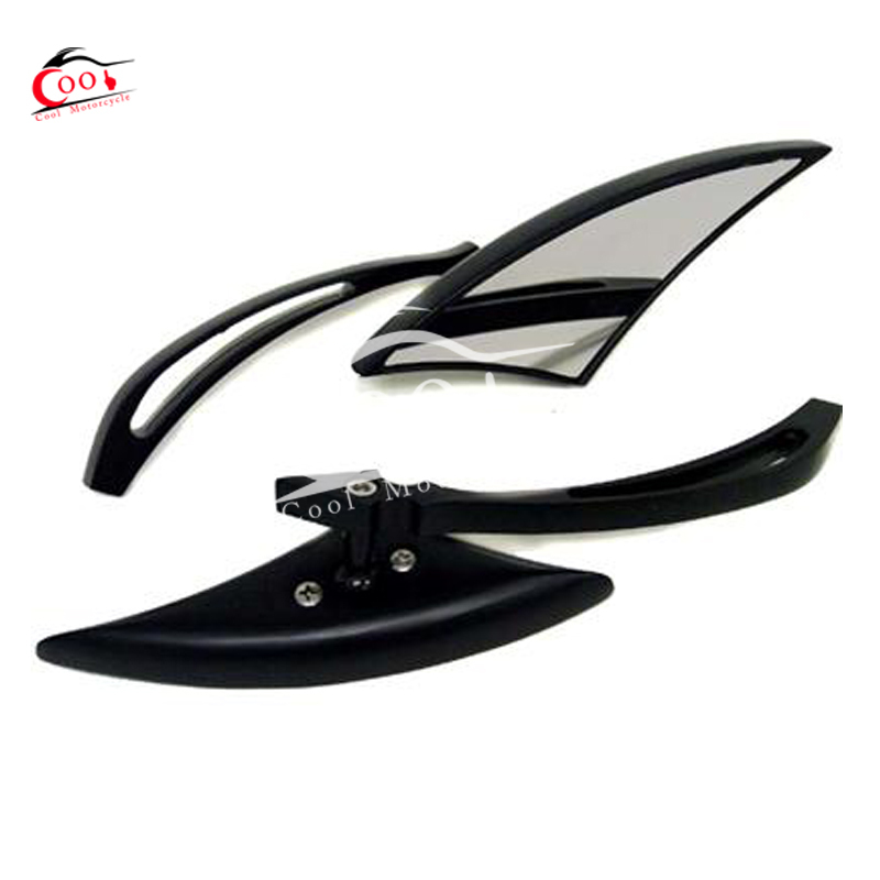 Universal Blade Motorcycle Rearview Side Mirrors For Harley Touring Sportster Dyna Softail Cruiser Chopper Bobber