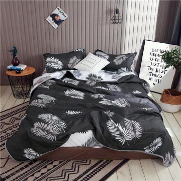 J 30 Floral Printed Quilts Summer Used Thin Air-conditioned Comforter Queen Size Colcha Duvets Single Bedspread for Single Bed
