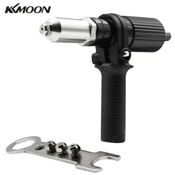 KKMOON Electric Rivet Nut Gun Machine Core Pull Accessories Cordless Riveting Gun Drill Joint Adapter Riveter Insert Nut Tools