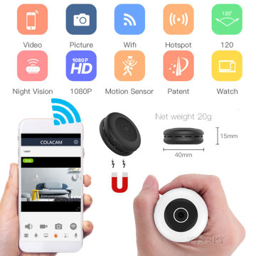 H11 Smallest Mini Wifi Camera Magnetic HD 1080P 6pcs IR Night Vision Motion Sensor Remote Control Micro Cam Support Hidden TF C