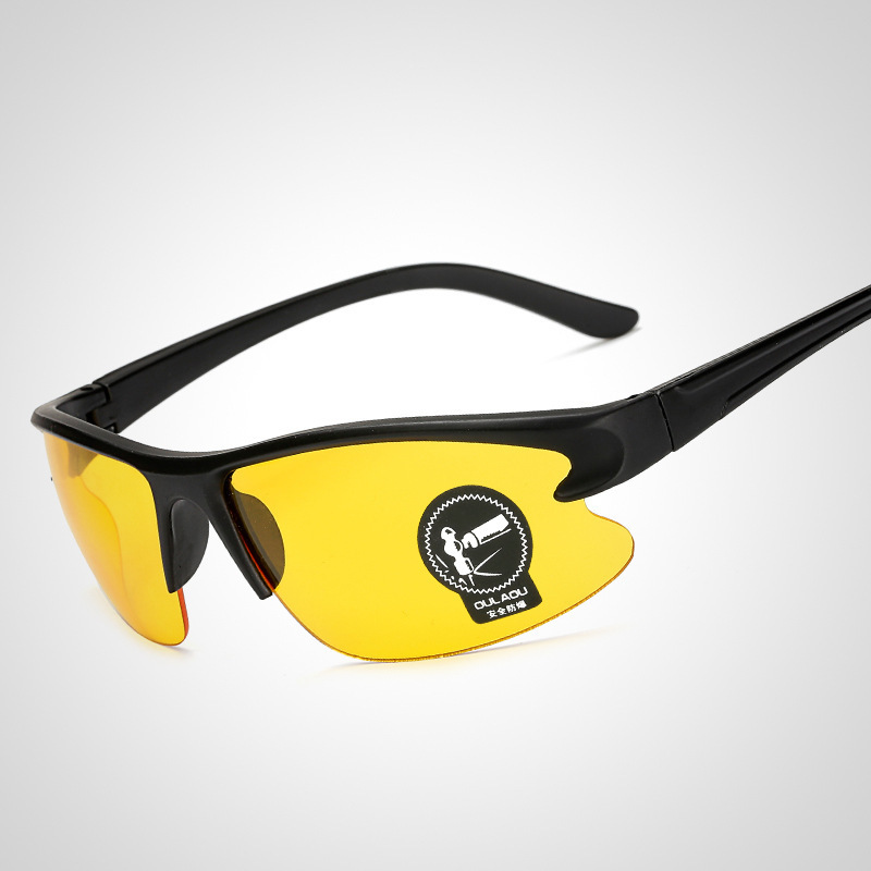 Outdoor Sport Yellow Lens Night Vision Glasses Driving Hd Goggles Lunette Nuit Vision 2020 Gafas Sol Hombre