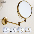 Bathroom Accessories Makeup Mirror Bath Mirror Antique Bronze Wall Mounted Magnifier Bathroom Mirrors Bathroom Hardware-80290