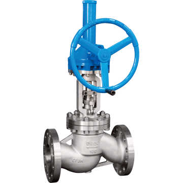 304 stainless steel umbrella gear globe valve