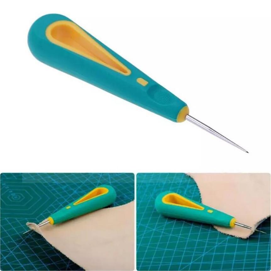 Steel Sticher Sewing Awl Shoes Repair Sewing Crochet Hook Needle Tool 1.8