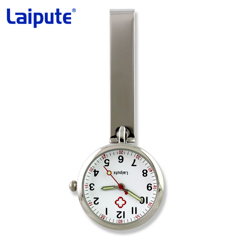 Laipute Brand New Keychain Nurse Watches FOB Doctor Quartz Hanging Pocket Watch Relog Luminous Hands Zakhorloge Montre