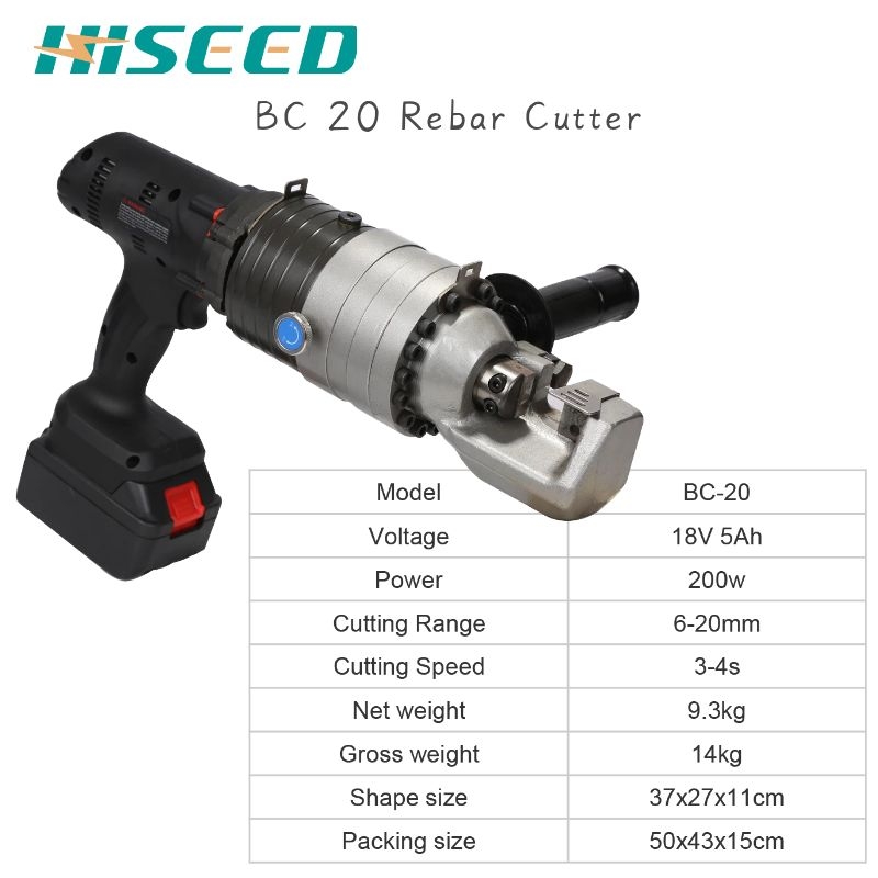 Battery cordless hydraulic bolt cutter rebar cutter