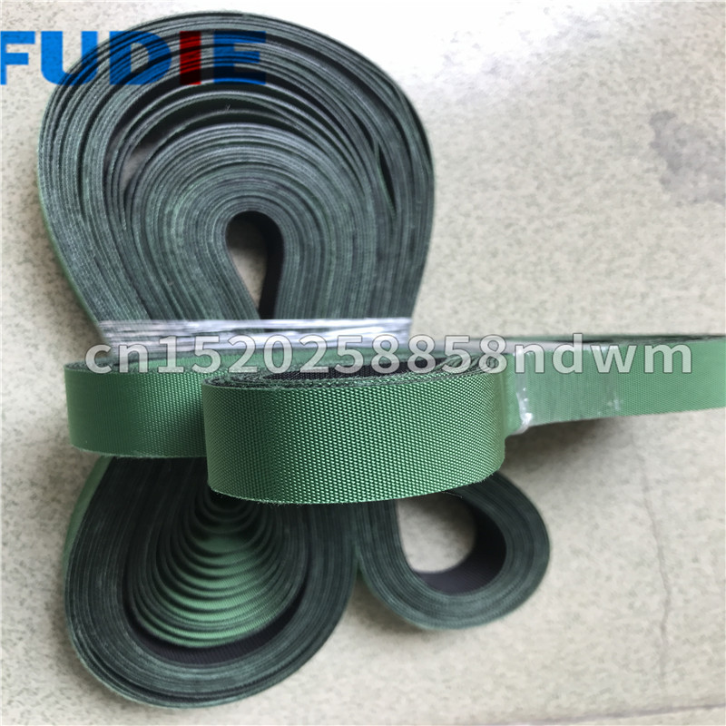 the belts are for bag making machine.conveyor belt for bag making machine.Industrial flat belt
