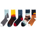 5 Pair/Pack Streetwear Men Socks Cotton Crew Designer Socks Men Unisex Size 37-44 Free Shipping