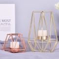 Iron Geometric Candle Holders Nordic Style Wrought Home Decorate Metal Crafts candlestick candelabros de velas Holder 20JAN15