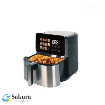 Modern Straight-Screen Dual Chamber Air Fryer