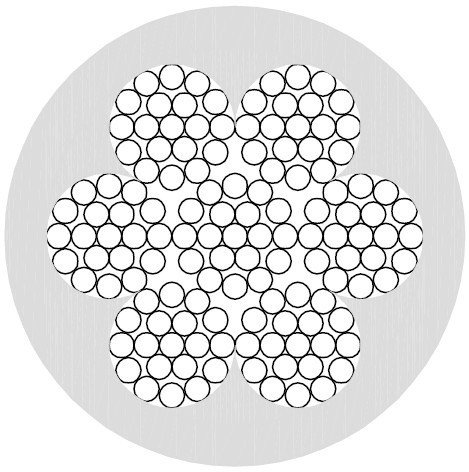 7x19pvc coating wire rope