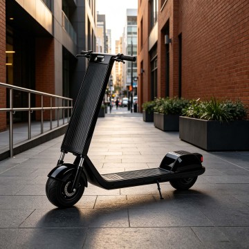 Solar Charge Portable E-Scooter
