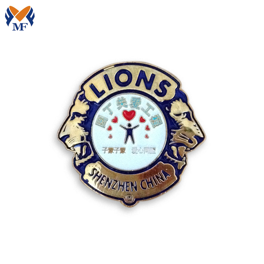 Custom Metal Logo Badges