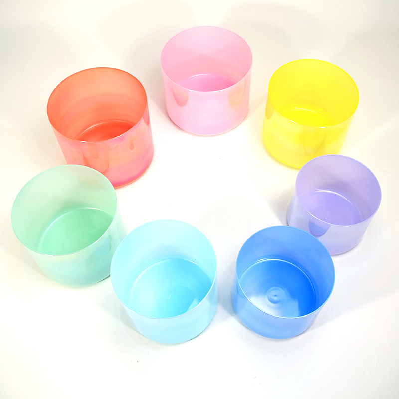Crystal healing bowl set