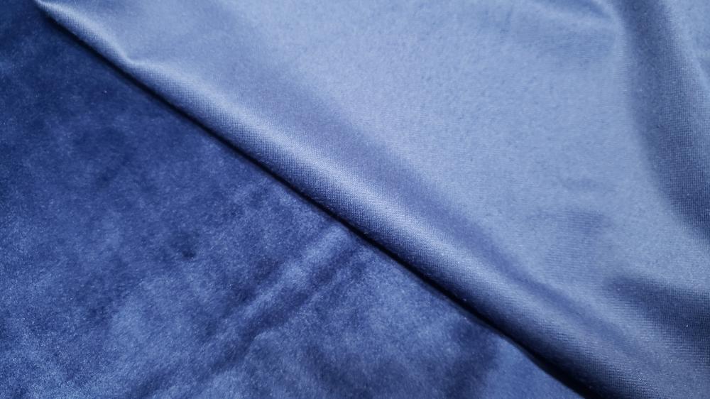 Plain Velvet Fabric Back