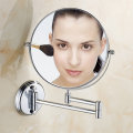 8" Antique Brass Bathroom Makeup Mirror Cosmetic Mirror Double Faced Bath Mirrors