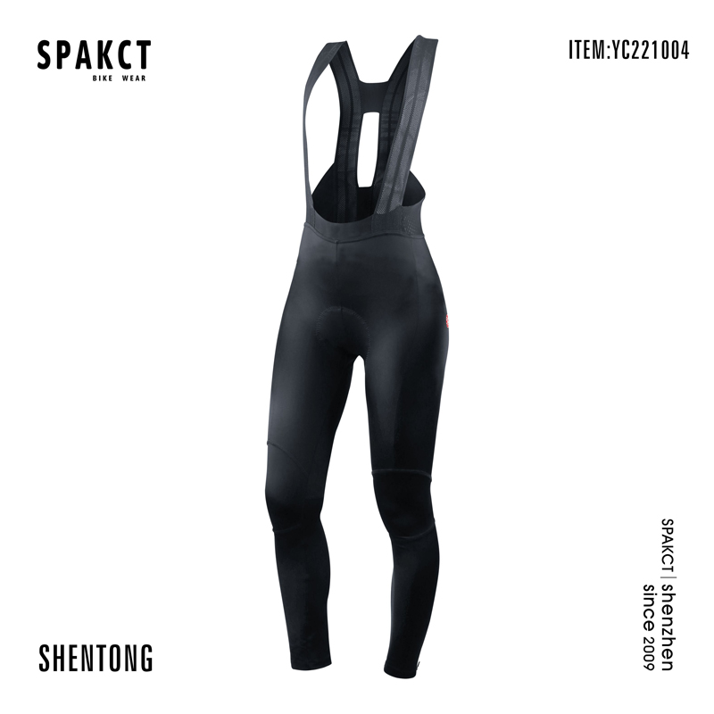 Spakct Women Men Bike Bib Tights 2020 Spring Summer Automn Cycling Pants Tights Sport Long Pant Leggings MTB Road