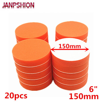 JANPSHION 20PC 150mm Gross Polishing Buffing Pads 6