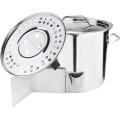 40QT Stainless Steel Tamale Steamer Pot