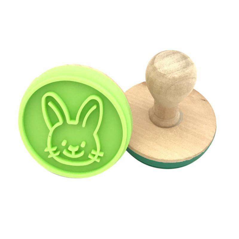 New DIY Cookie Tools Cartoon Rabbit Shape Gadgets Cookie Stamps Cake Decoration Bake-ware Kitchen Gadgets Accessories Supplies
