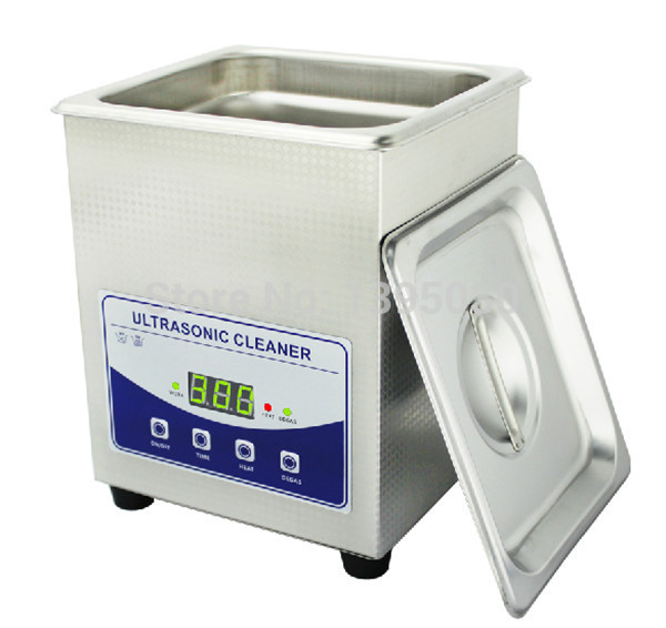 2L- 220V digital household ultrasonic cleaner ( JP-010T ) for glass Jewely shaver PCB cleaning