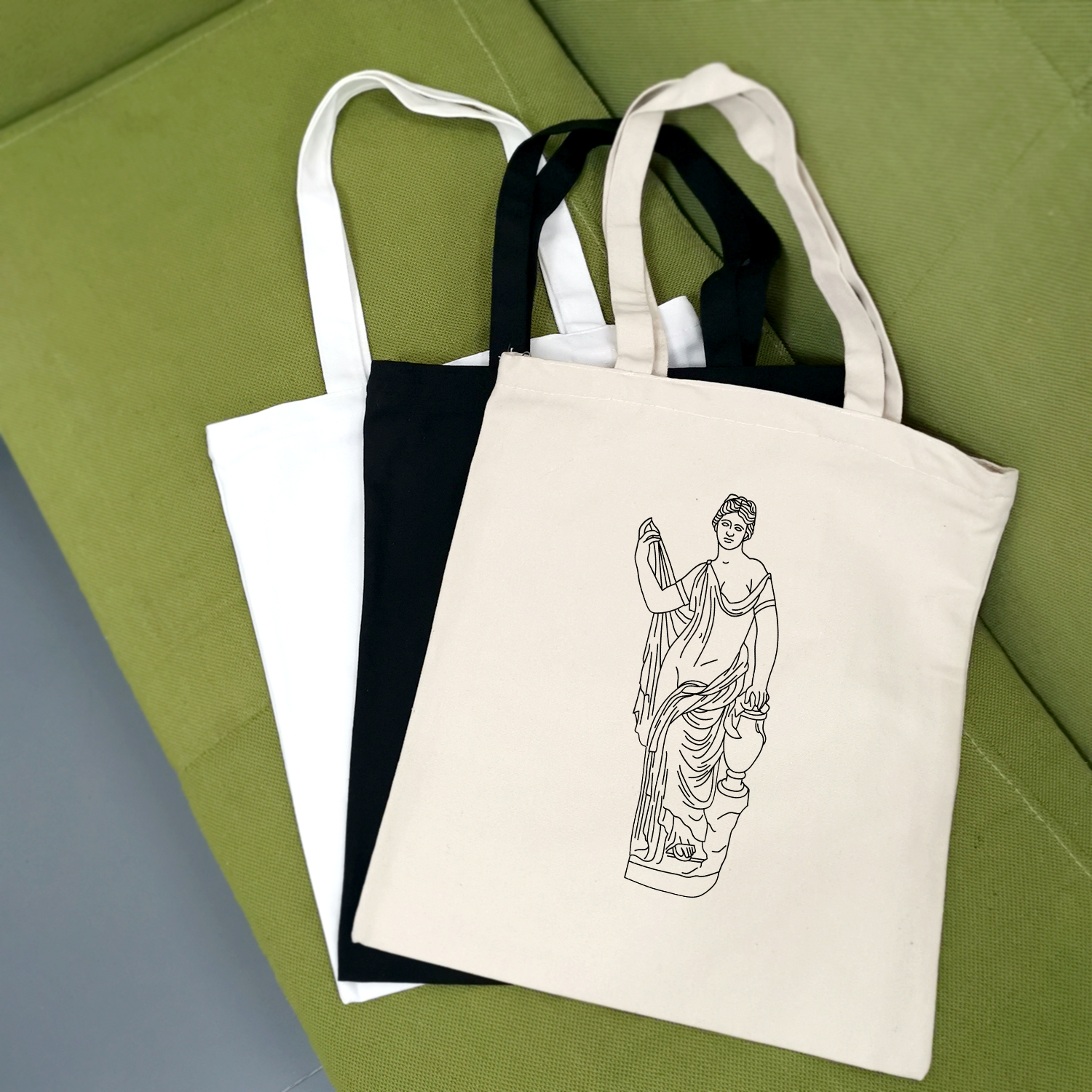 Custom Canvas Bag with Logo Printing Text Daily Use Reusable Eco Bag Large Capacity Recyclable Shopping Bag Cotton Bag Shoulder