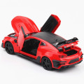 Diecast 1:32 Chevrolet 1:36 Beetle Toy Car Alloy Sports Car Model Sound And Light Pull Back children Toys Kids Toys Boys