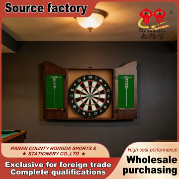 Interactive Dartboard Cabinet Set for Family Fun