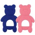 Silicone Baby Teethers Cute Bear Shape Kids Teethers Safety Children Teething Infants Chewing Toys Newborn Teeth Care Bebe