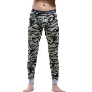 Hot Winter Warm Men Cotton Camouflage Leggings Tight Men Long Johns Plus Size Warm Underwear Man Thermal Underwear 6 Colors