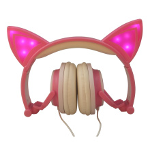 Glowing Cat Ear Headphones for iPhone/Android/PC/Tablet