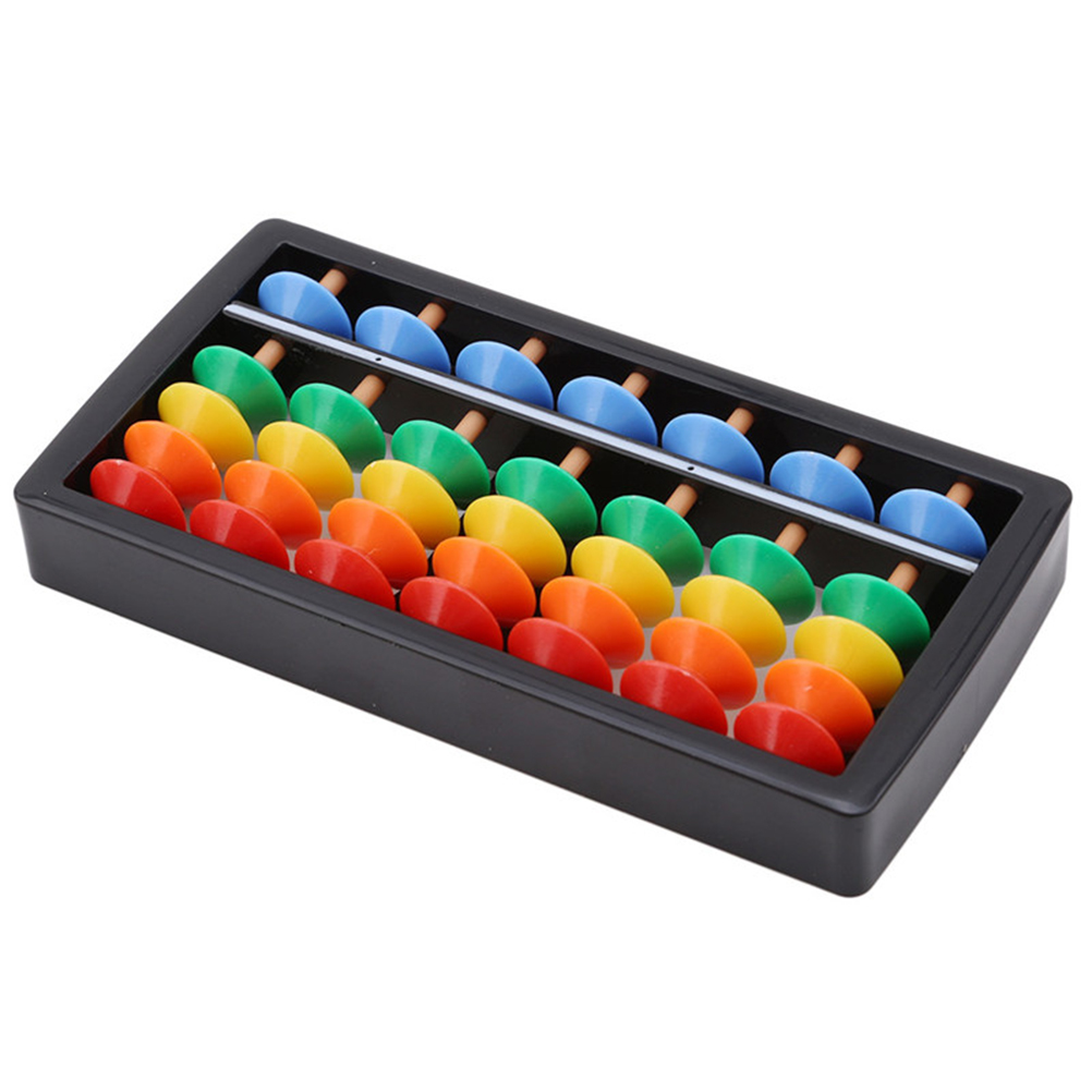 7 Digits Kids Maths Calculating Tools Plastic Abacus Arithmetic Maths Kids Early Learning Educational Caculating Tools Gifts #30