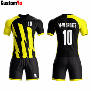 New design Men Soccer Jersey Sets Uniform Dry Fit Soccer wear