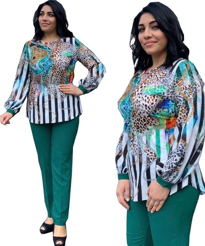 L-3XL Plus Size 2 Piece Women's Sets Africa Clothing Suits Ladies Tops+pants Suits African Set for Ladies American Clothing