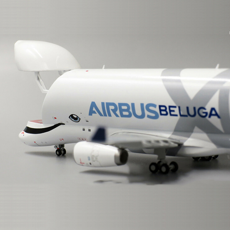 16CM 1/400 Scale A330 BELUGA Airlines Plane Model Alloy Lading Gear Aircraft collectible display Airplanes collection