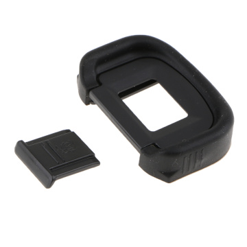 1 Piece Camera Viewfinder Eyecup Eyepiece + Hot Shoe Cover for Canon EOS 1D Mark II/5D Mark IV