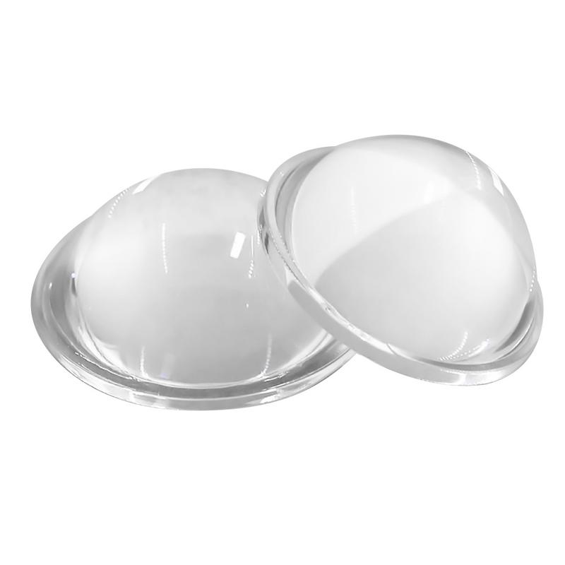 LED Lens 30/44/54/66mm Plano-Convex Glass Lens LED Convex Lens Condenser Optical Focusing