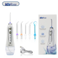 h2ofloss portable oral irrigator usb rechargeable water flosser Dental Water Jet 300ML Water Tank Waterproof Teeth Cleaner